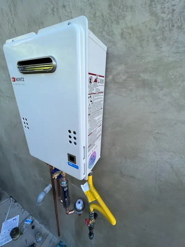Tankless water heater installation for Westside homes